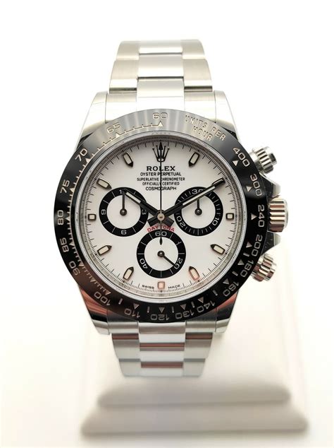 rolex daytona stainless white|Rolex daytona stainless steel used.